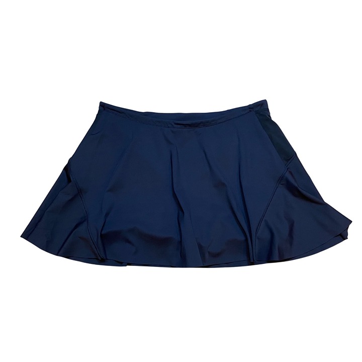 Athleta Match Point Skort Black L Lightweight Activewear Tennis Skirt W/ Inner S
