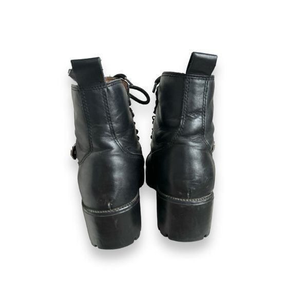 Vintage Harley Davidson Y2K leather grunge biker moto boots