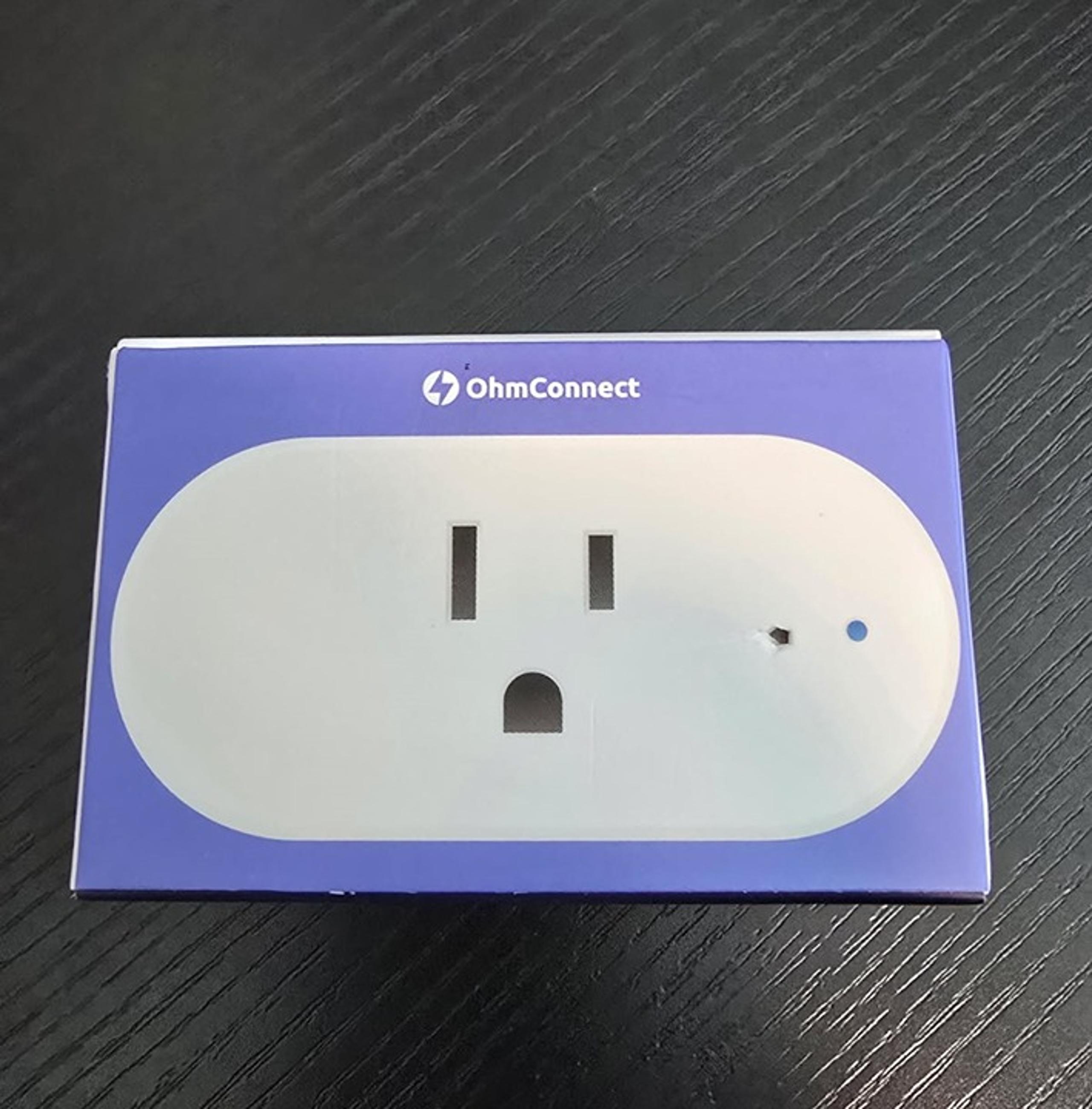 AMAZON OHMCONNECT SMART PLUG WOKRKS WITH ALEXA EASY SET-UP ENERGY MONITORING