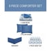 Pem America Katherine 8-Pc. Reversible Full Comforter Set Blue