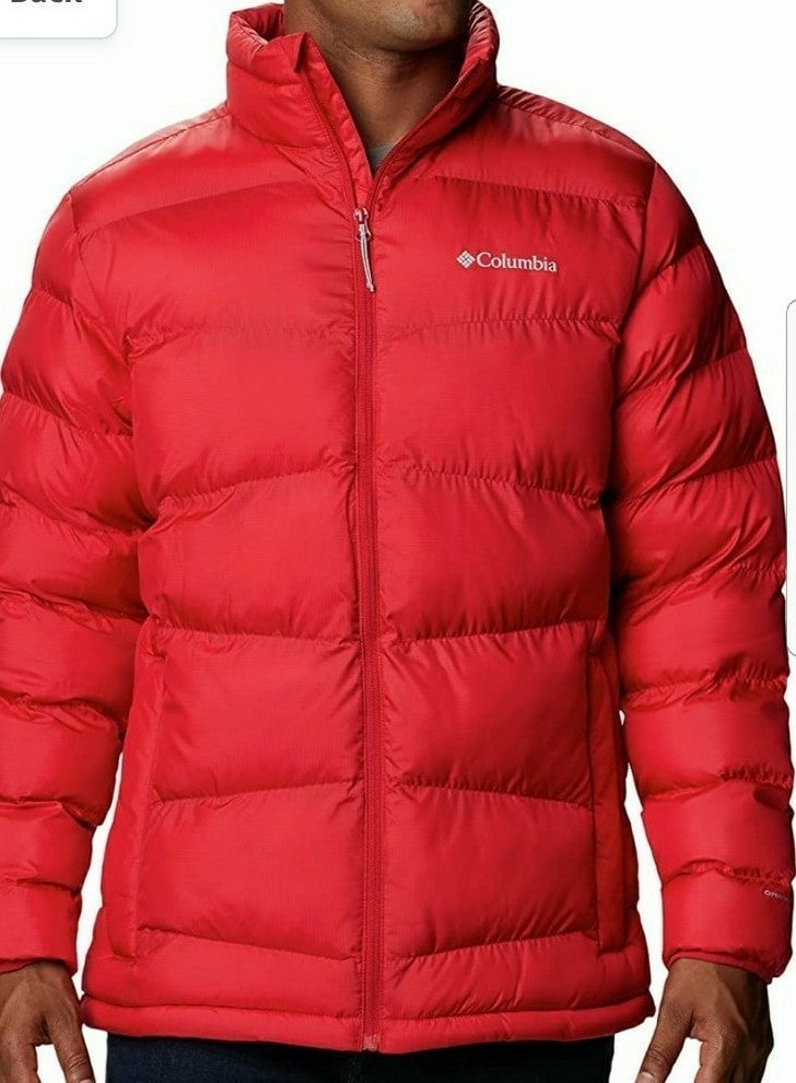 Columbia omni heat jacket Red