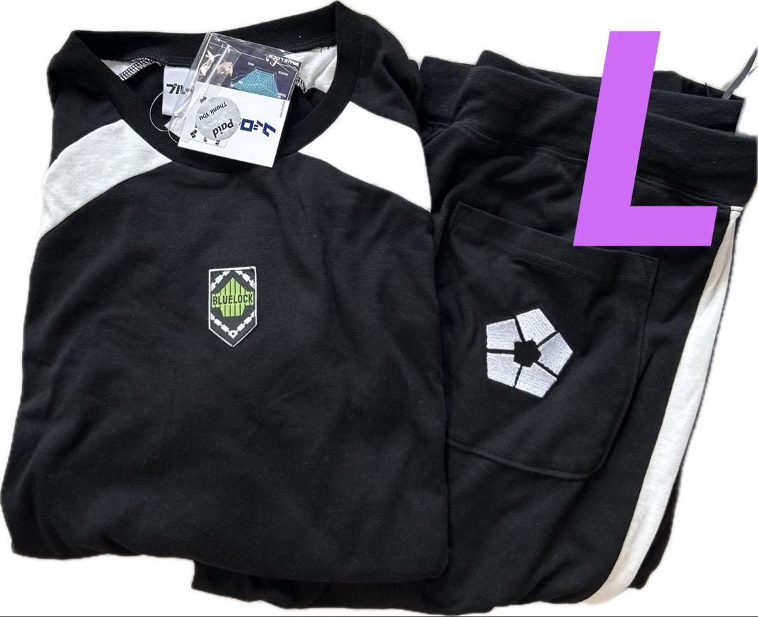 Blue Lock Roomwear Set (Top & Bottom) Donki Cosplay T-shirt & Pants L Size
