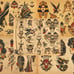 Sailor Jerry Traditional Vintage Style Tattoo Flash 50 Sheets 11x14 Old School