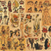 Sailor Jerry Traditional Vintage Style Tattoo Flash 50 Sheets 11x14 Old School