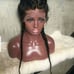 Black reality star wig