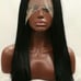 Black reality star wig