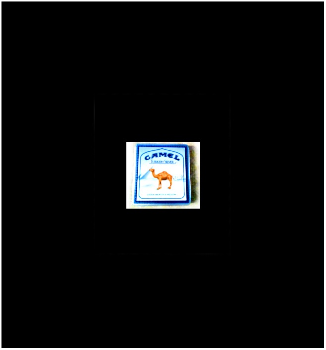 Vintage Camel Tin Container Box