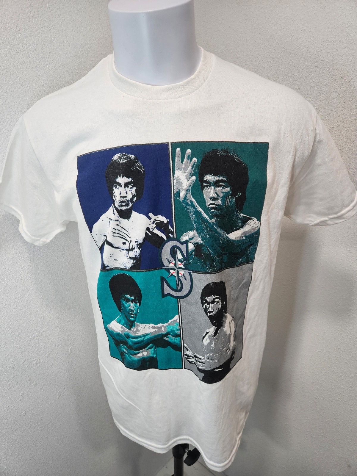 Seattle Mariners Bruce Lee graphic men's t-shirt medium