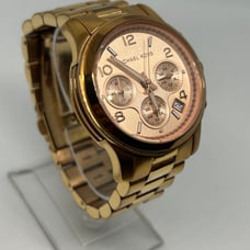 Michael Kors Runway Rose Gold-Tone Watch