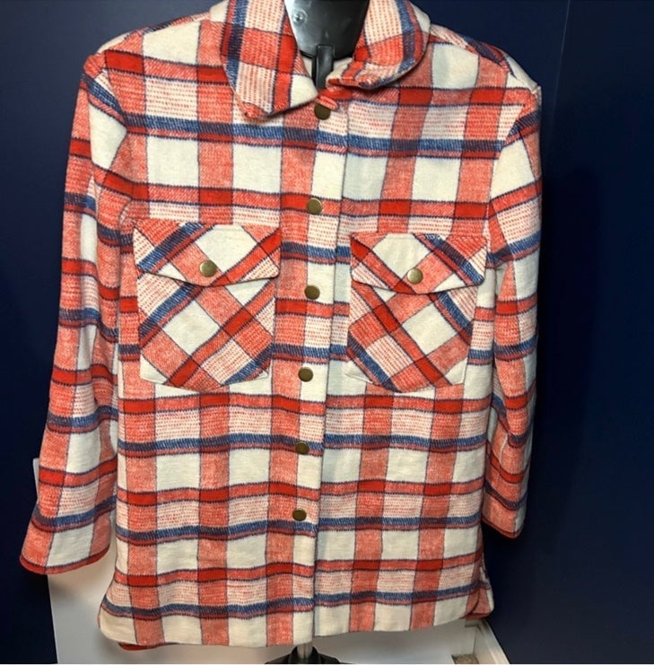 Anthropologie Jacket (Hutch). Plaid size small.