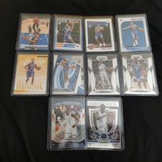 RJ Barrett Prizm Rookie Card Lot