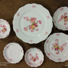 Vintage China Golden Crown 1886