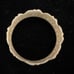 Carved Bovine Bone Napkin Ring
