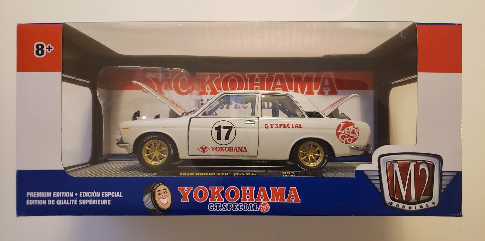 M2 Machines 1970 Datsun 510 1:24 Yokohama