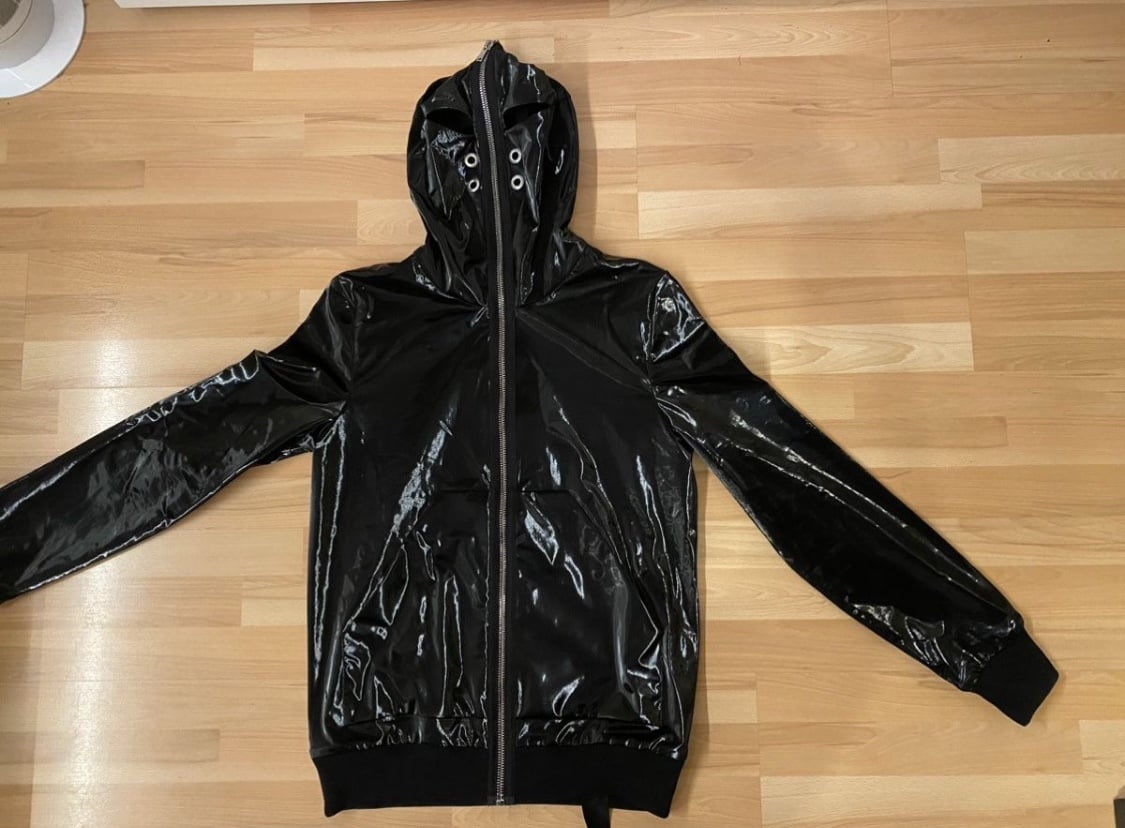 Rick Owen’s gimp jacket