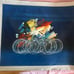Original Van Hussen “Bike Race” on Canvas