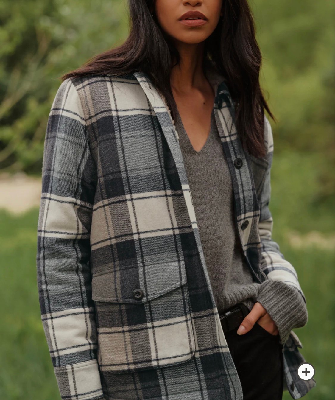 Jenni Kayne Shearling lined Farmhouse Jacket