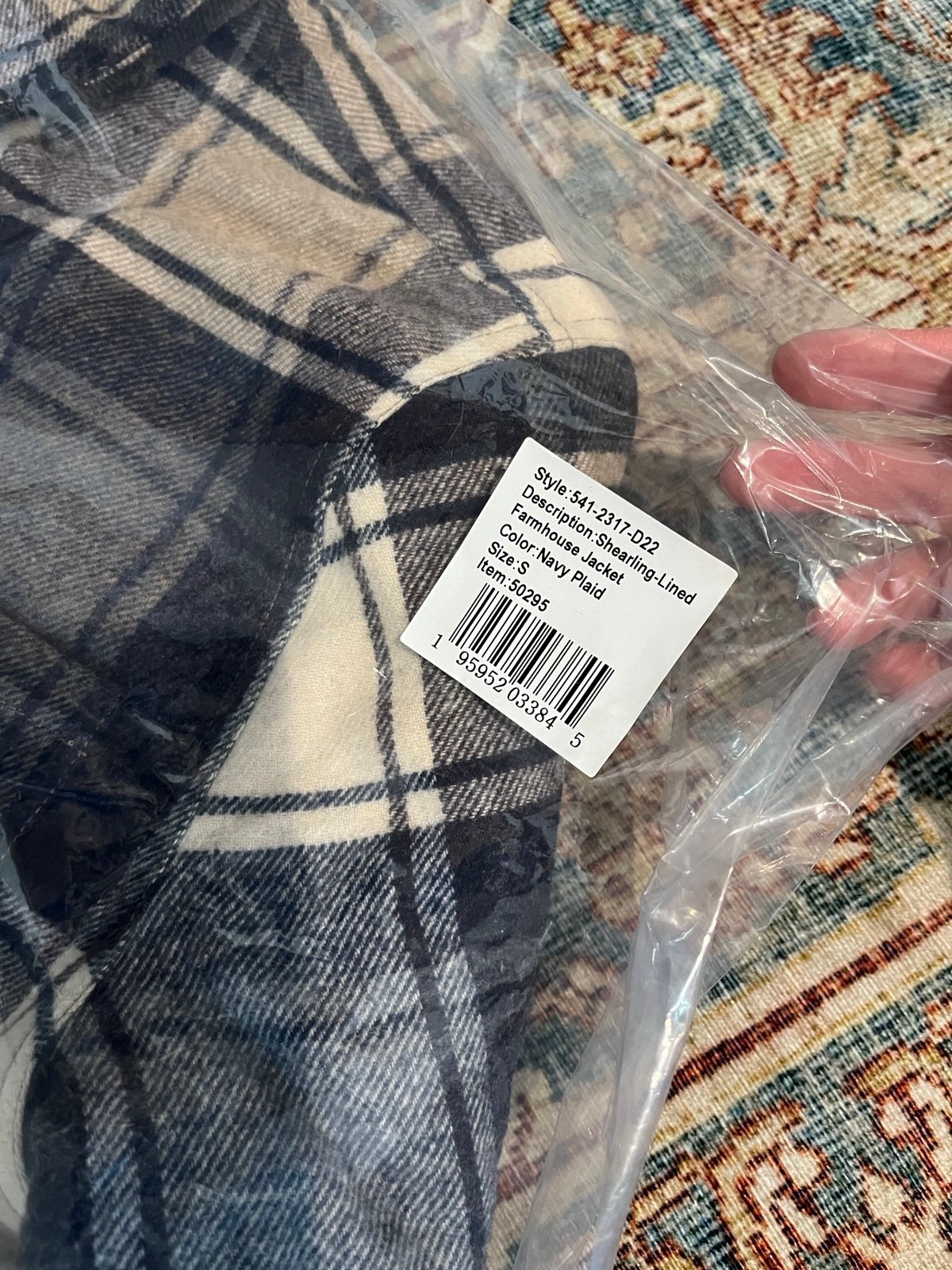 Jenni Kayne Shearling lined Farmhouse Jacket - detail