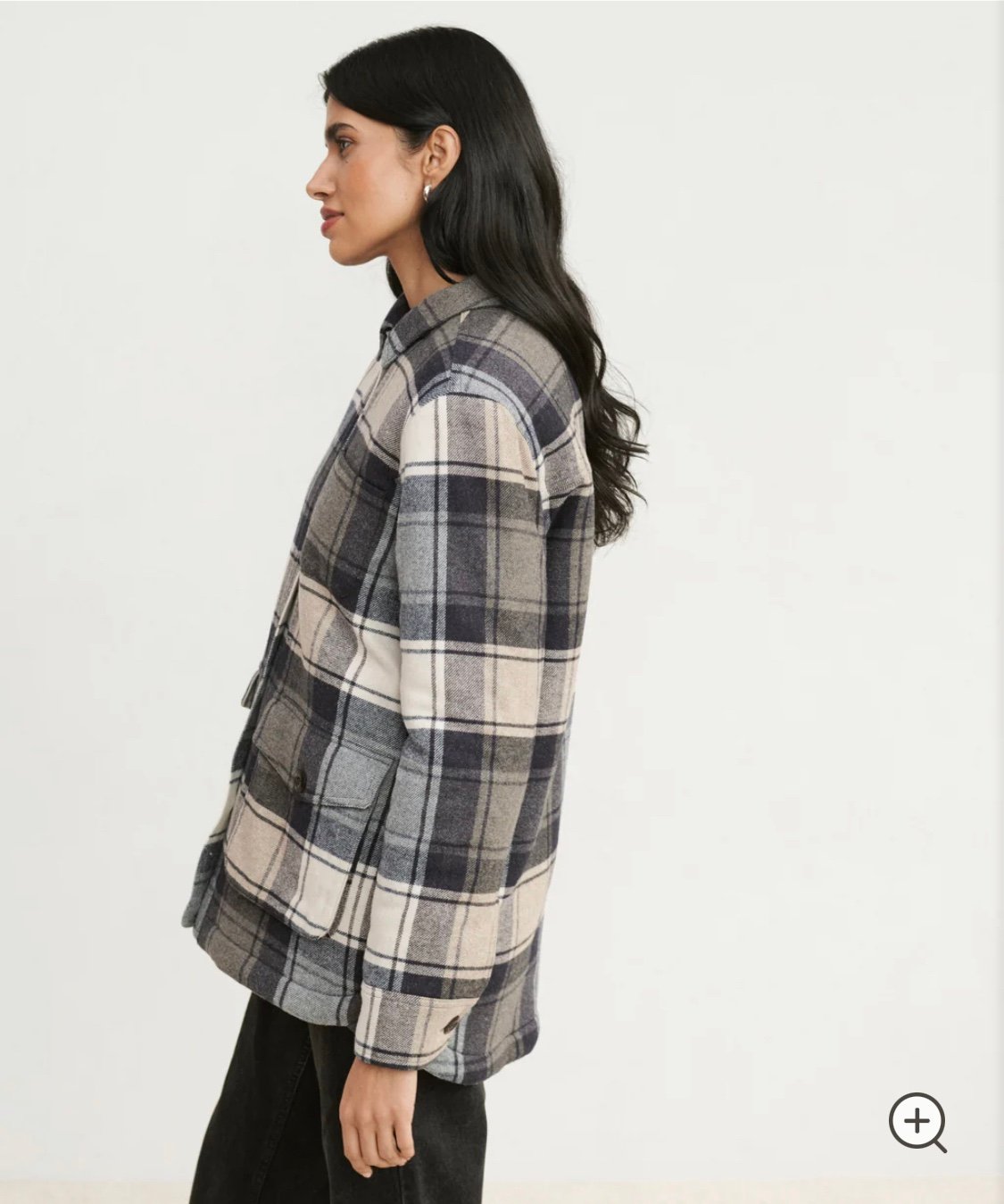 Jenni Kayne Shearling lined Farmhouse Jacket - detail