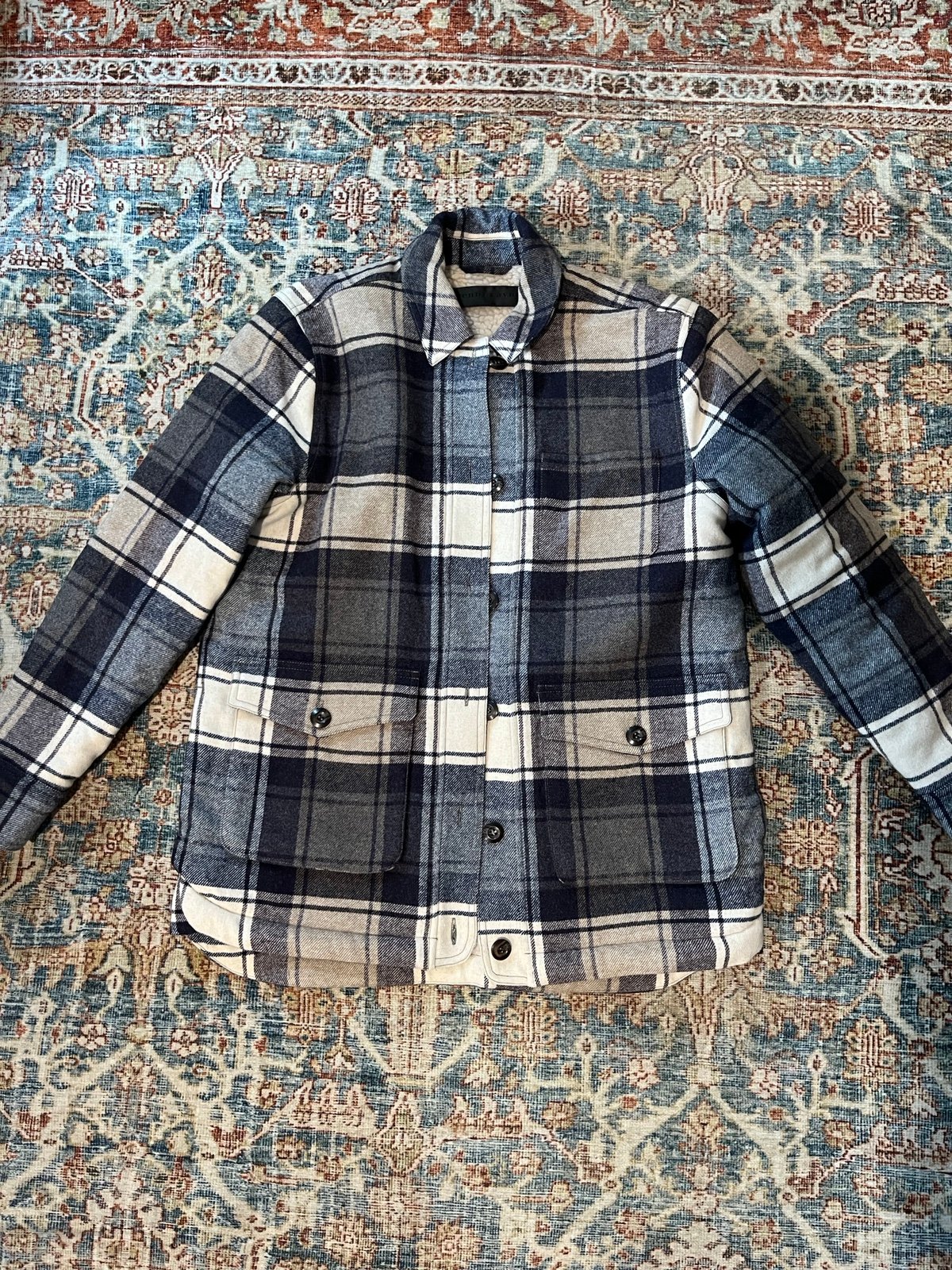 Jenni Kayne Shearling lined Farmhouse Jacket - detail