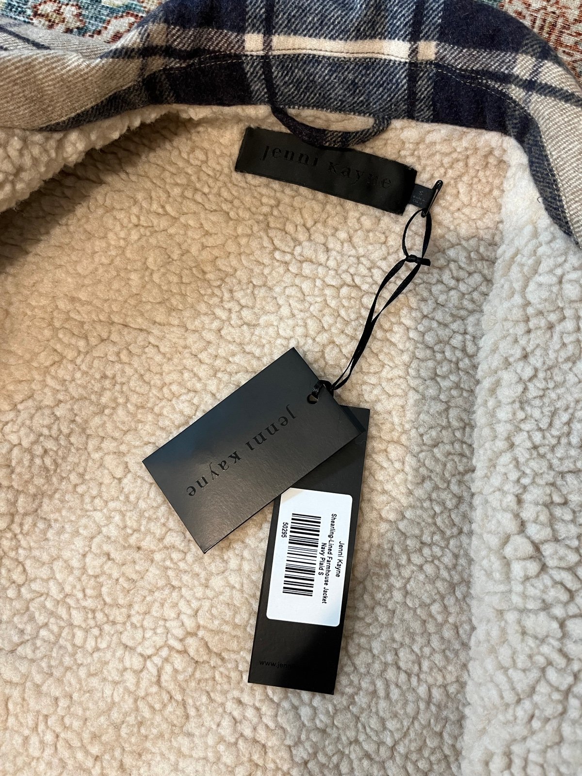 Jenni Kayne Shearling lined Farmhouse Jacket - detail