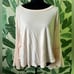 Free People Still Got It Tee in Pink XS Bell Sleeves