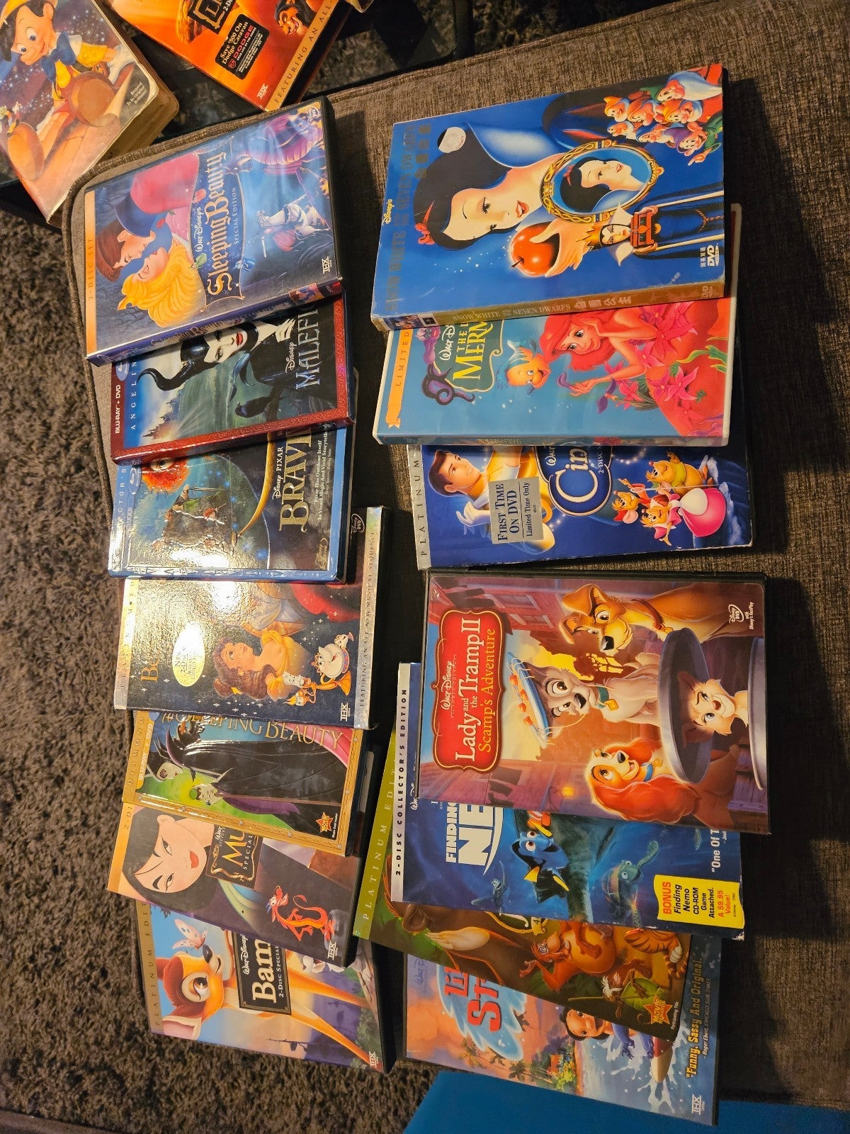 Disney dvd Lot