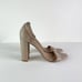 Steve Madden NWT Women's Blush Leather Carrson Block Heel Sandal Size 10