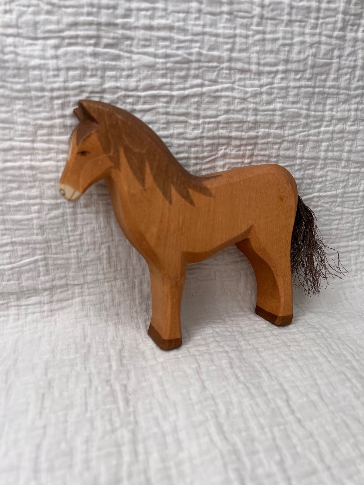 Ostheimer Brown Horse Wooden Toy