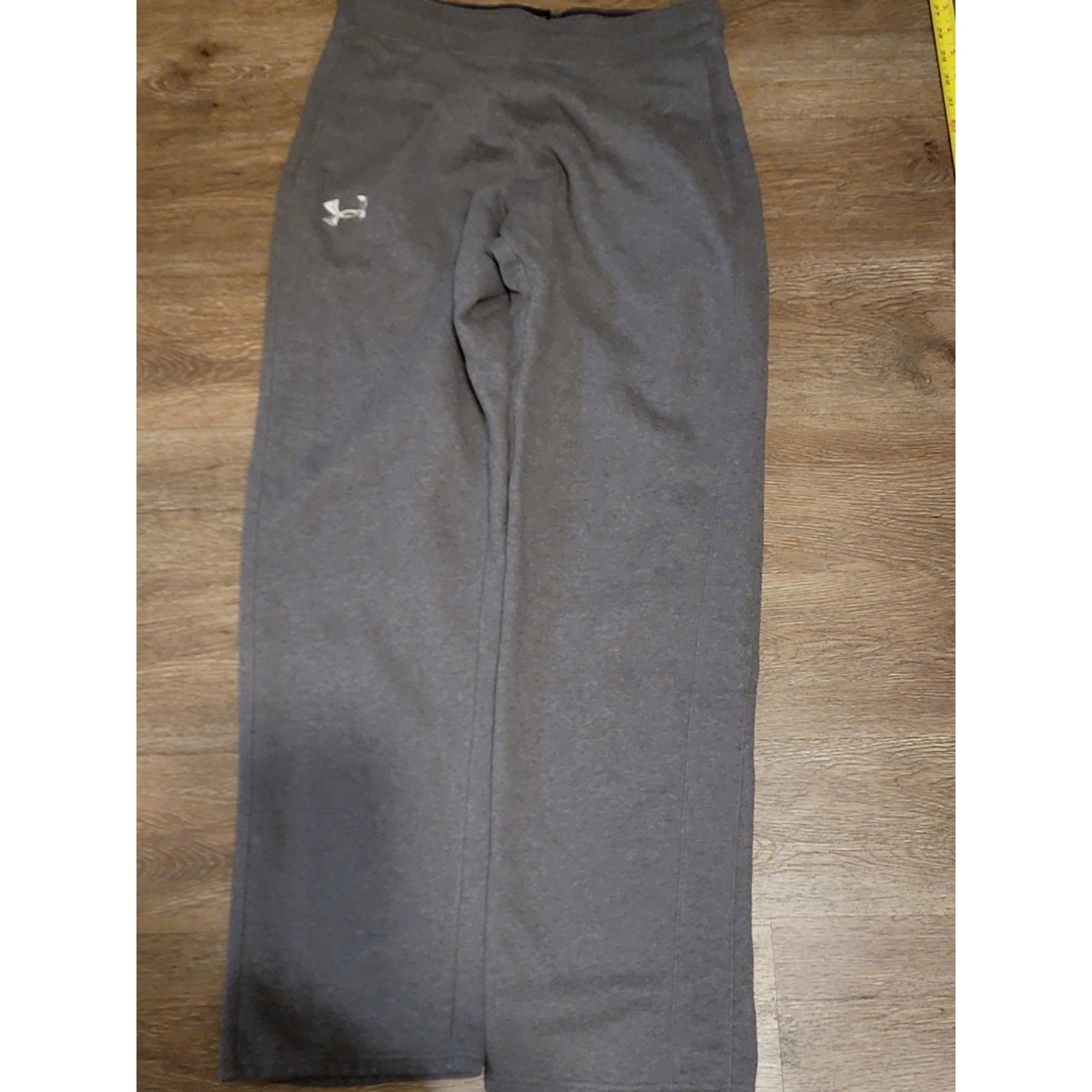 NWOT UnderArmour UA Fleece Storm Sweatpants Men's Charcoal Size M Drawstring