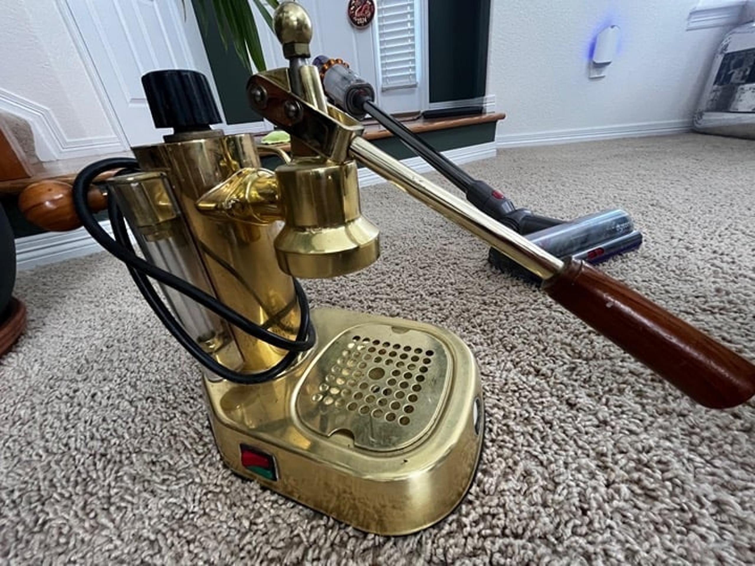 La Pavoni Gold Europicolla Manual Lever Espresso Machine