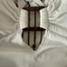 BECCA | White Ribbed Peek-a-boo Tortoise Ring One Piece Swimsuit | Large BNWT
