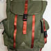 Alpine Design Backpack | Alpine Rucksack-Adventure Ready!! | Color: Green/Orange