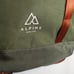 Alpine Design Backpack | Alpine Rucksack-Adventure Ready!! | Color: Green/Orange