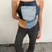 Reconstructed Carhartt Denim Halter Top