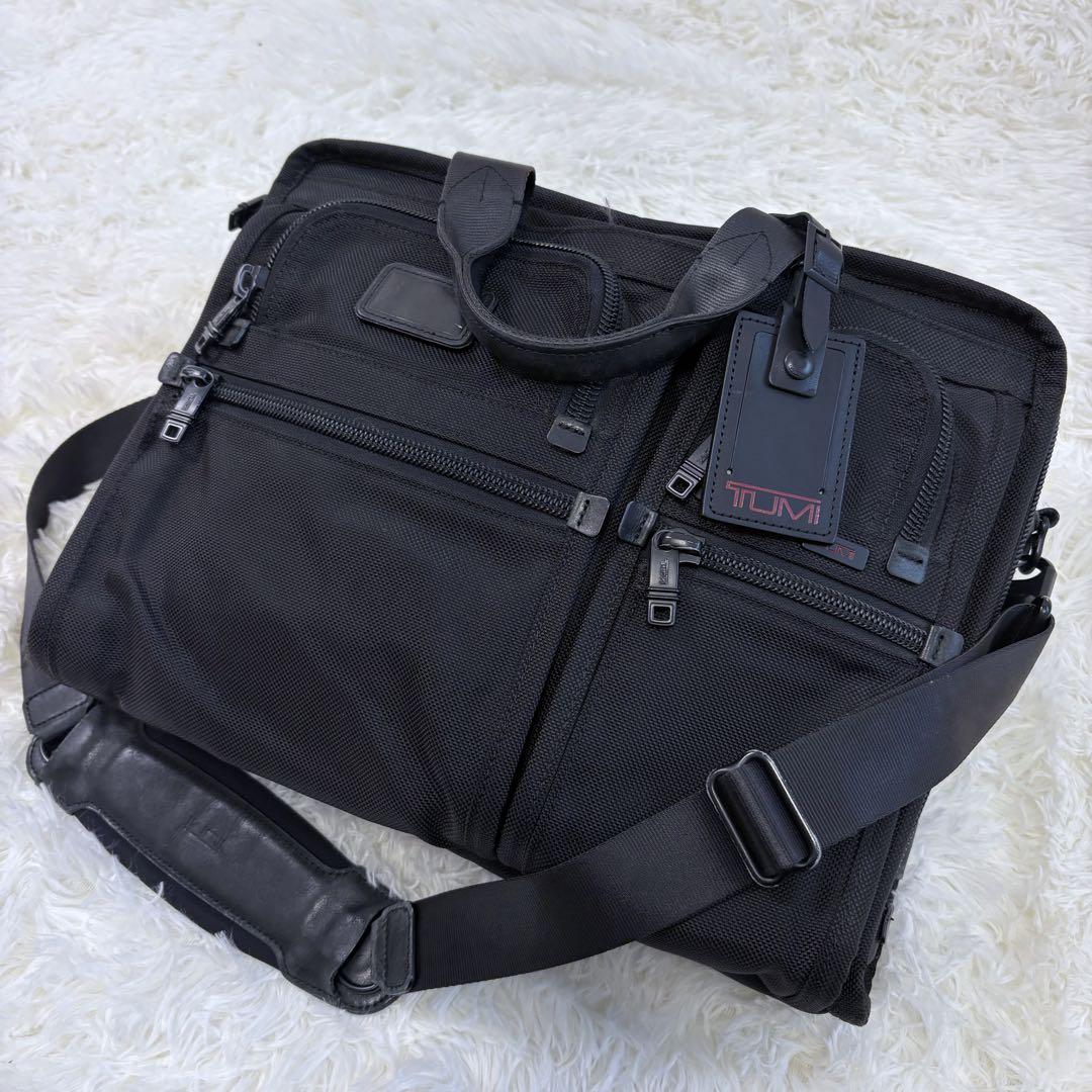 TUMI (トゥミ) 2-way Business Bag, Shoulder Bag, Black, 26108DH