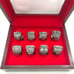 8 Rings Set Ohio State Buckeyes College Football National Ring Set
