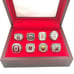 8 Rings Set Ohio State Buckeyes College Football National Ring Set