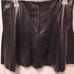 Antonio Melani Blair flare leather skirt NWY