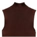 ZARA RIBBED KNIT TOP BROWN | 5536/166 size S