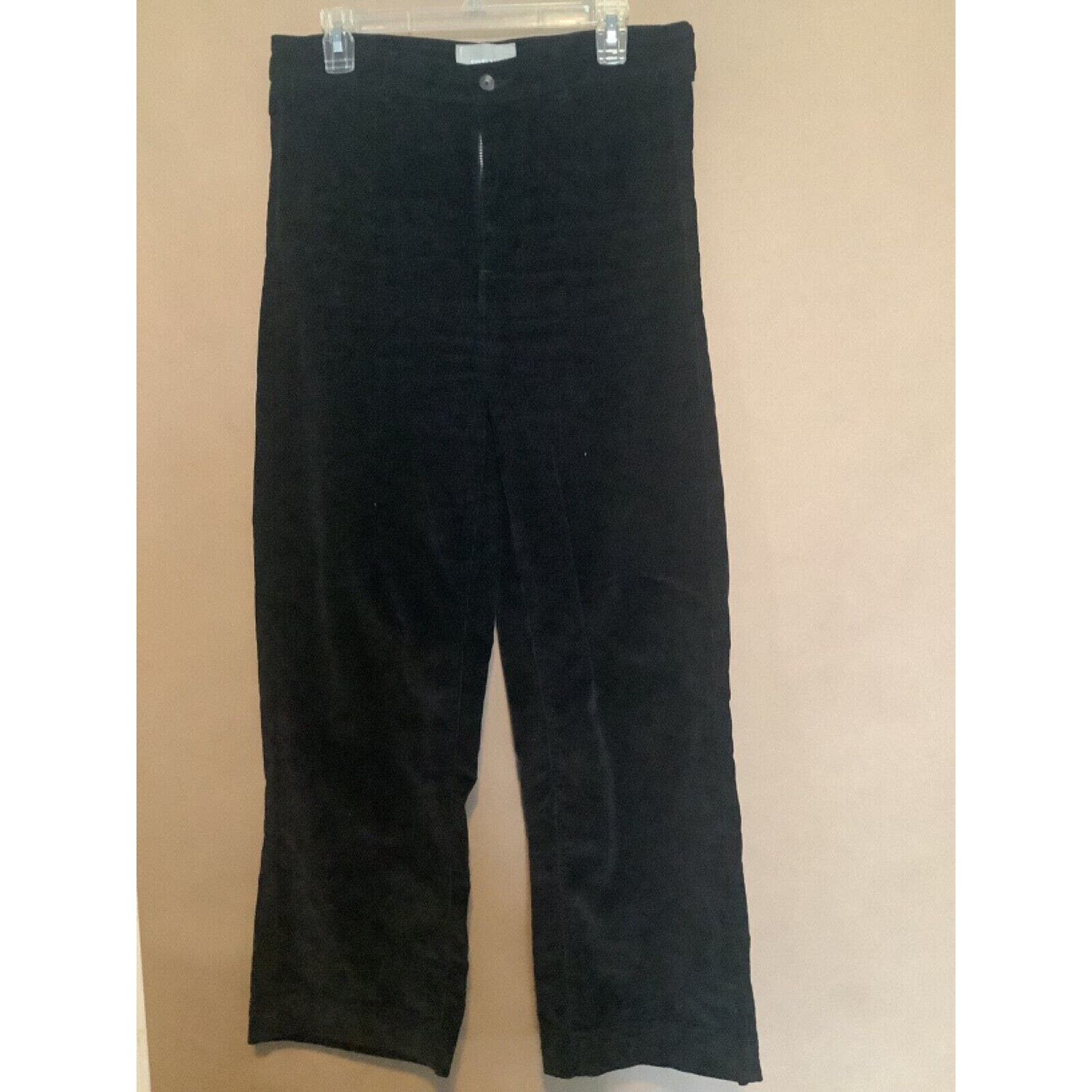 Everlane Pants Womens 10 Black Corduroy Wide Leg Casual