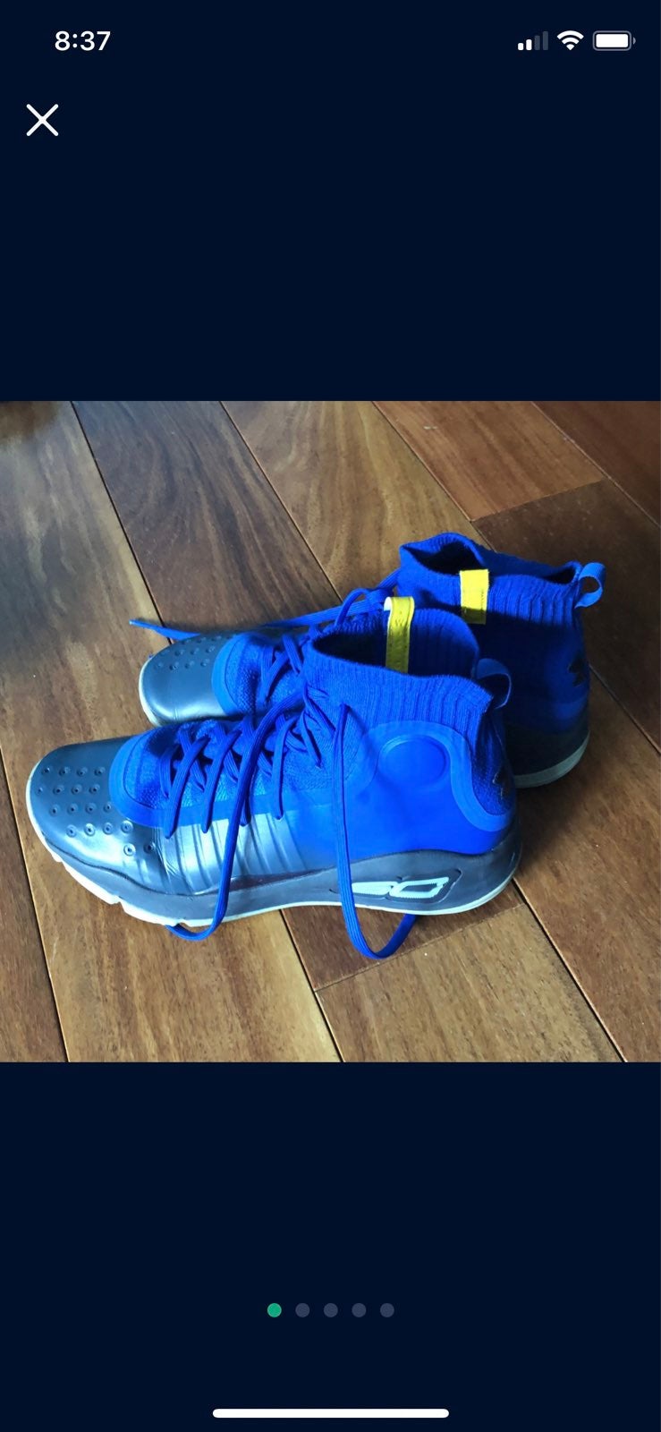 Under Armor Curry basketball shoes