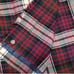 Vintage Aljean of Canada Red/Green/White/Blue Plaid Pleated Wool Skirt