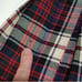 Vintage Aljean of Canada Red/Green/White/Blue Plaid Pleated Wool Skirt
