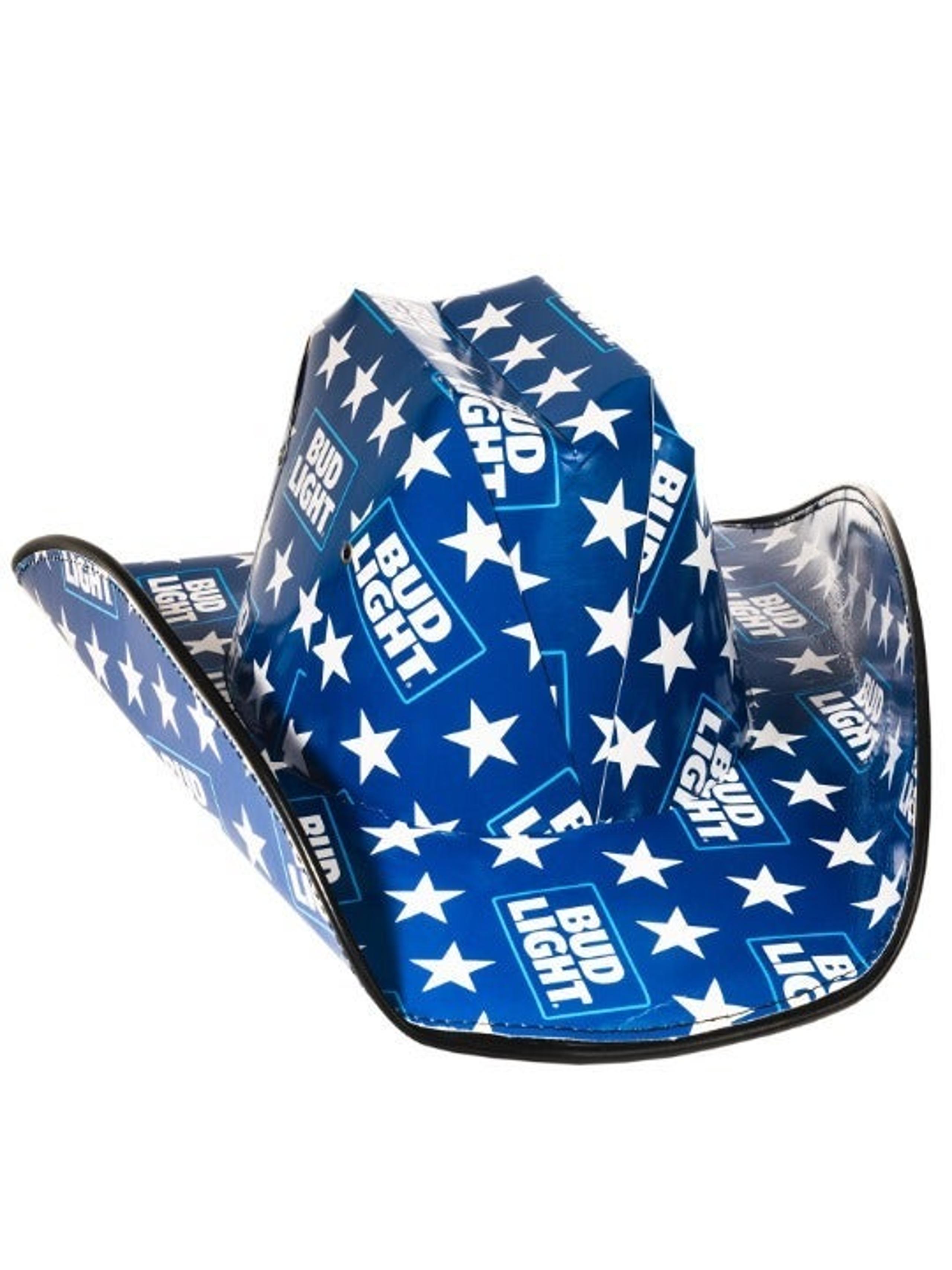 Bud Light Cardboard Cowboy Hat - New