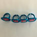 Rare Original Vintage 1960s BEATLES Flicker Ring Set Rings