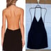 SOLACE London Michelle Mini Dress in Black size 2