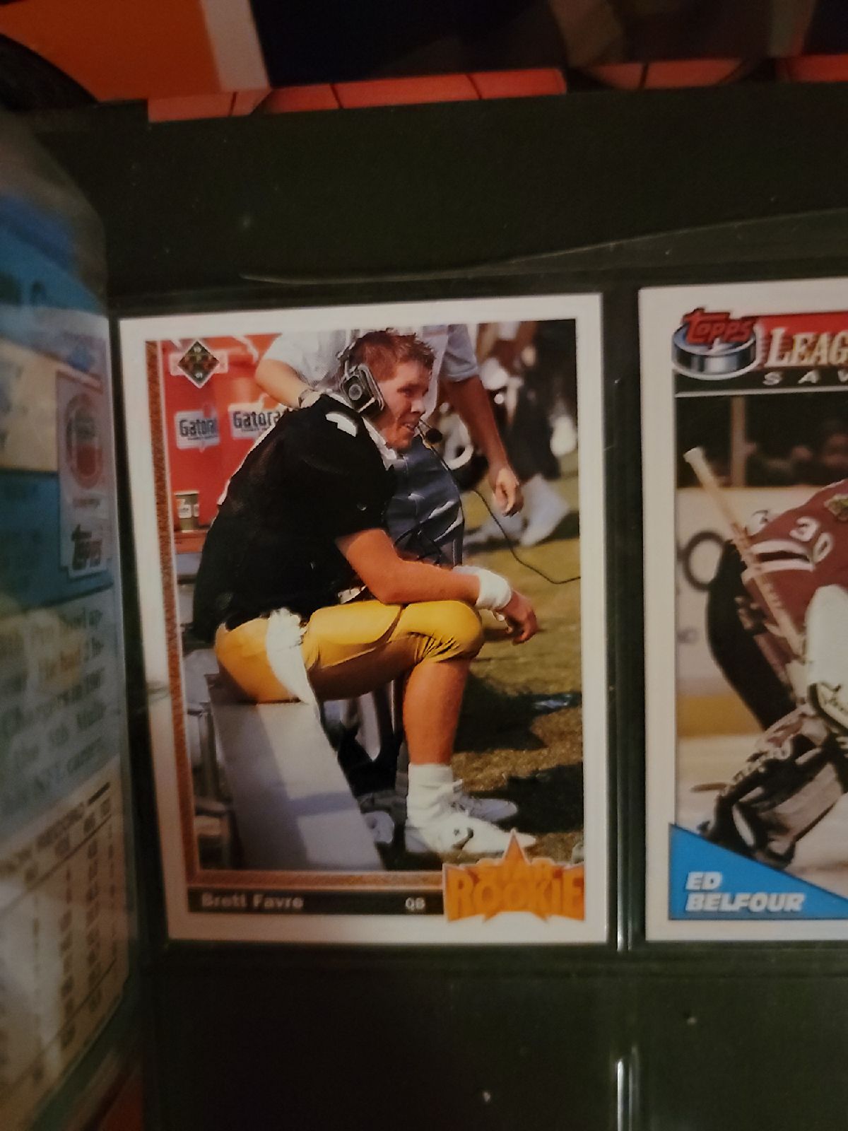Brett favre star rookie