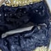 VINTAGE NEW Christiana Black Beaded 100% Silk Evening Purse Bag Made in India