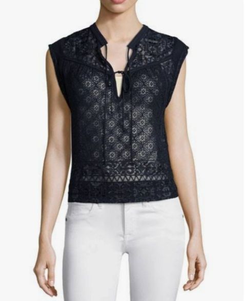 Rebecca Taylor Sleeveless Silk Top